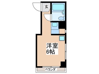 間取図 大倉マンション