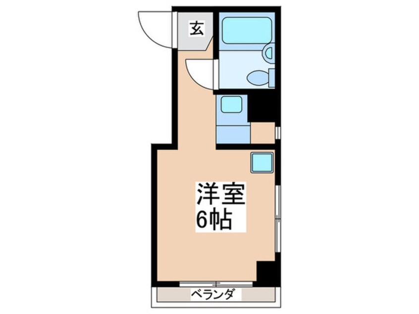 間取図 大倉マンション