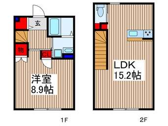 間取図 シュロス蓮田