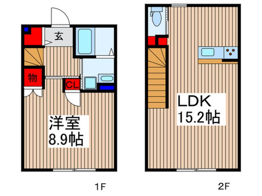 間取図 シュロス蓮田