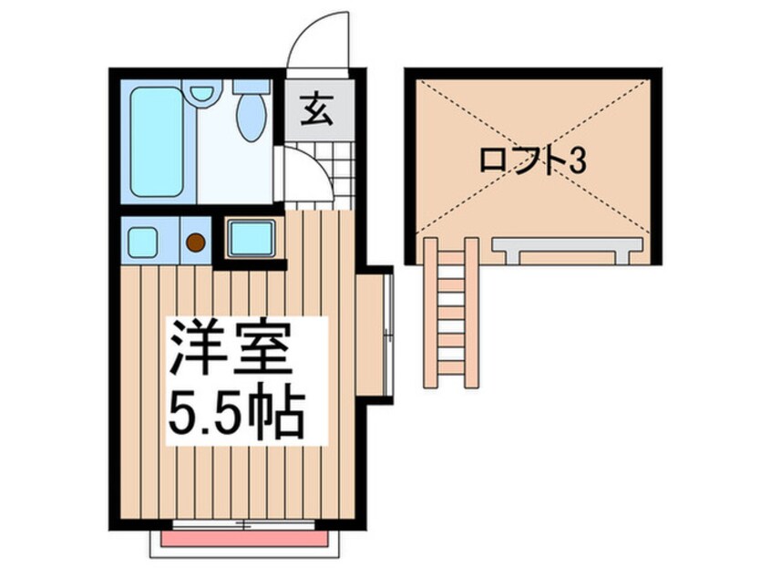 間取図 プリモ和光