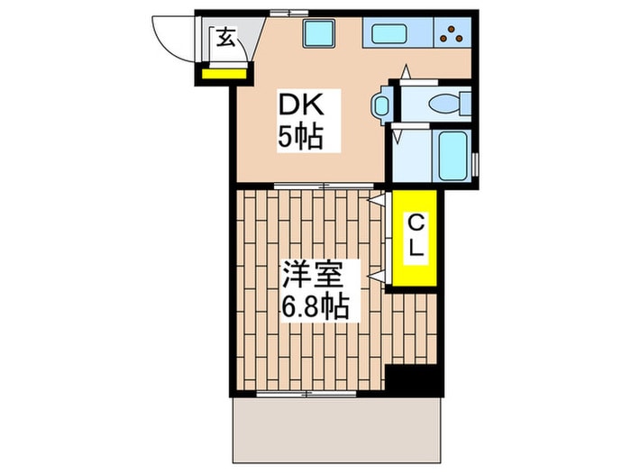間取り図 サンハイツ