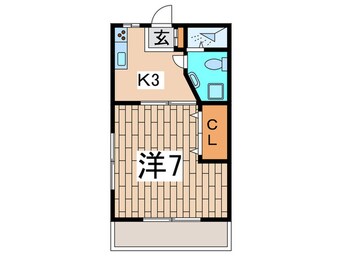 間取図 サンハイツ