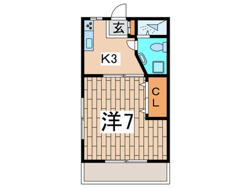 間取図 サンハイツ