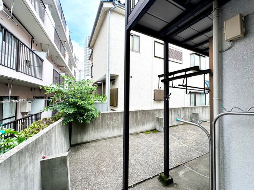 室内からの展望 サンハイツ