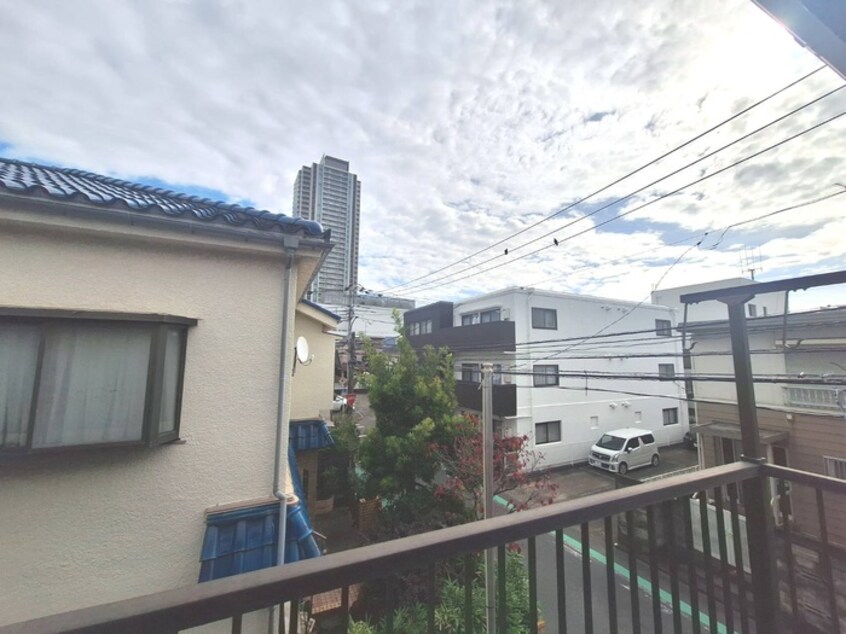 室内からの展望 サンハイツ