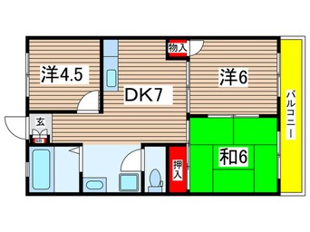 間取図 メゾン細田