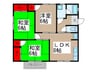 コ－ポヒロ 3LDKの間取り