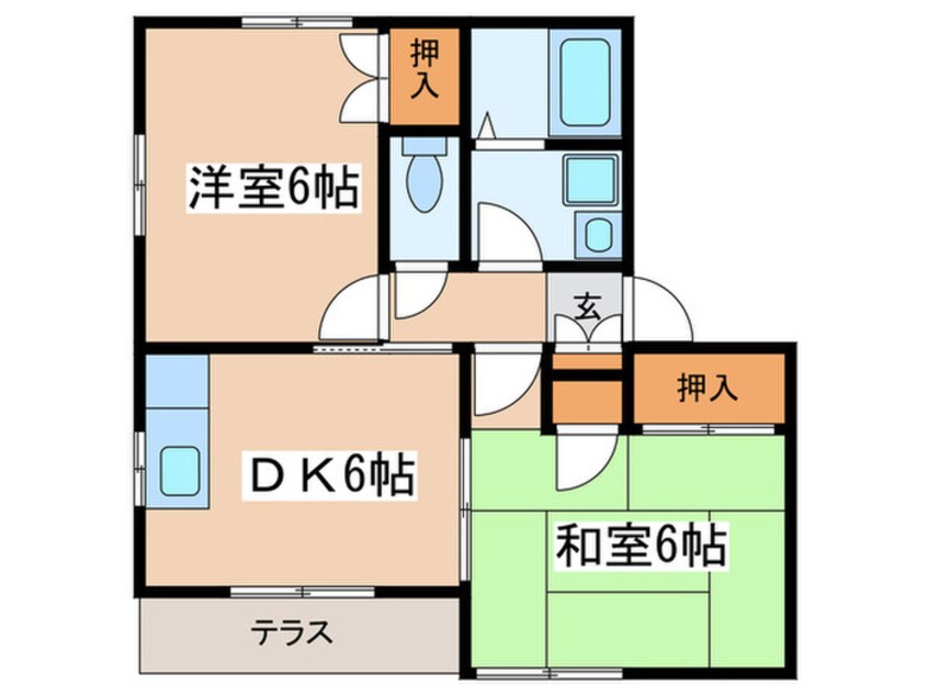 間取図 メゾンソフィアＣ