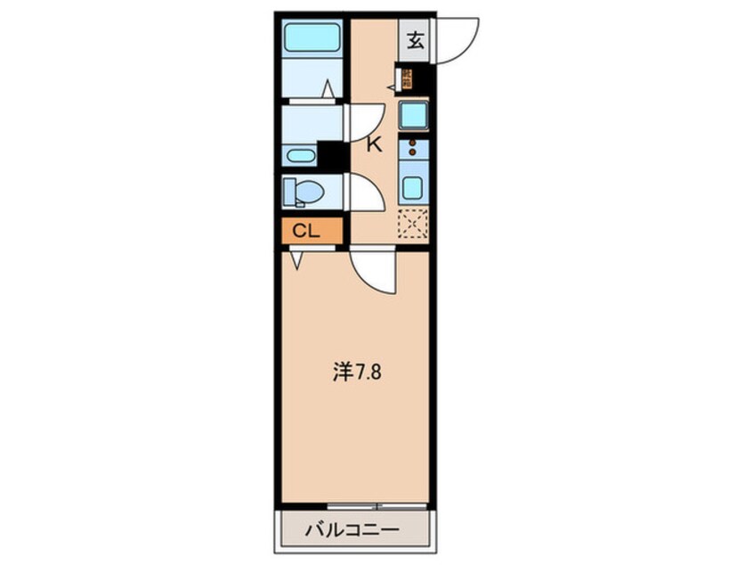 間取図 シトラス鹿島田