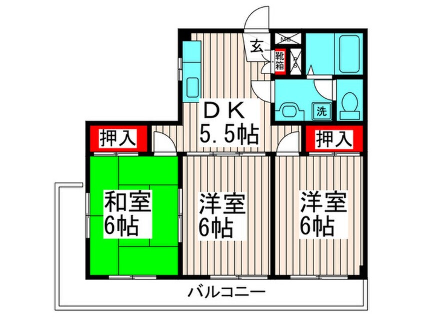 間取図 ト－シンハイム