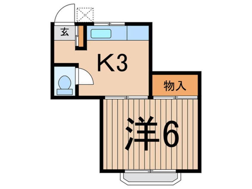 間取図 平和荘