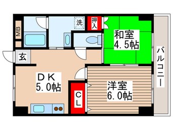 間取図 立野尾又ビル