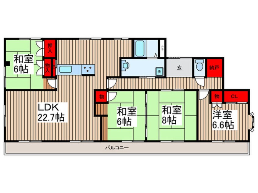 間取図 サンハウス