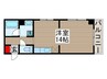 行徳倶楽部 1Rの間取り