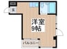 アドバンスＶ 1Rの間取り