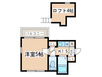 間取図 グリ－ンコ－ト中野島