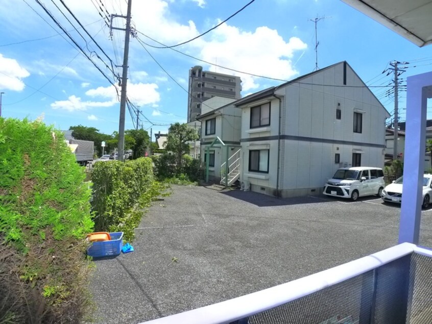 室内からの展望 カトラ・セゾンＡ棟