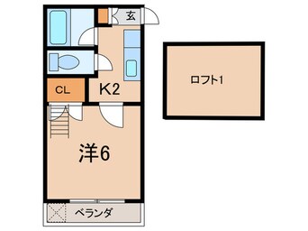 間取図 メゾンフジヌキ