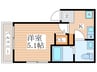 MELDIA田無町 1Kの間取り