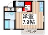 ミ･カーサ 1Rの間取り