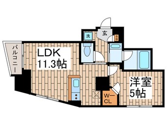 間取図 レジディア大森Ⅲ