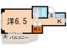 伊藤コーポ 1Rの間取り