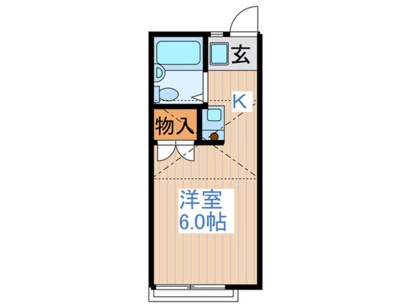 間取図 グリ－ンタウン前原