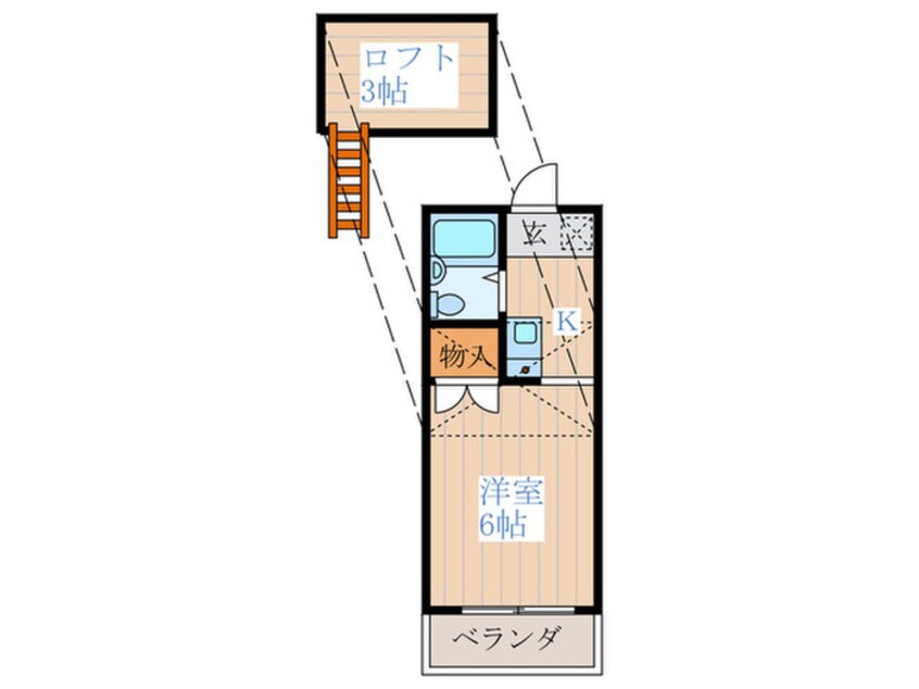 間取図 グリ－ンタウン前原