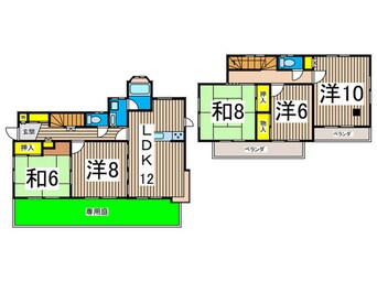 間取図 鳥が丘戸建て