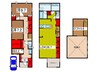 駒場1丁目住宅 2LDK+Sの間取り