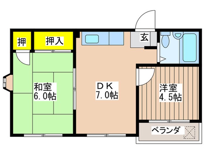 間取り図 ジュリアハイツ