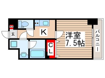 間取図 エストピア八潮