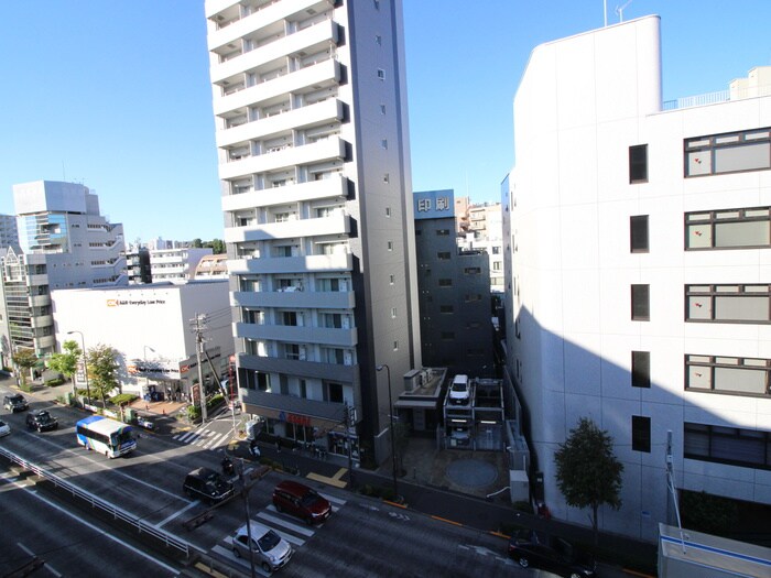 室内からの展望 ミュプレ高田馬場