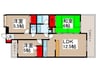ダイアパレスおゆみ野Ⅱ(1304) 3LDKの間取り