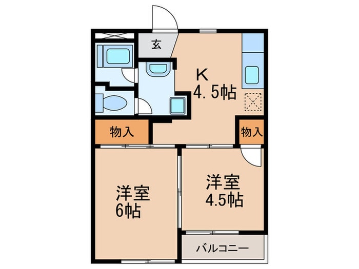 間取り図 レジデンス　ファミリア