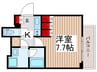 ザ・パークハビオ北千住 1Kの間取り
