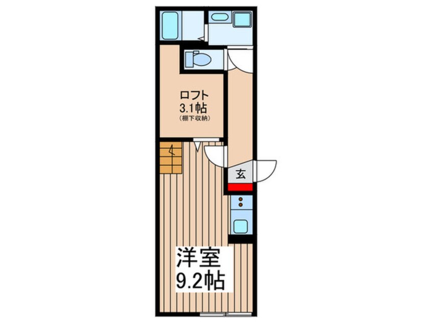 間取図 ＦＡＩＲ東向島