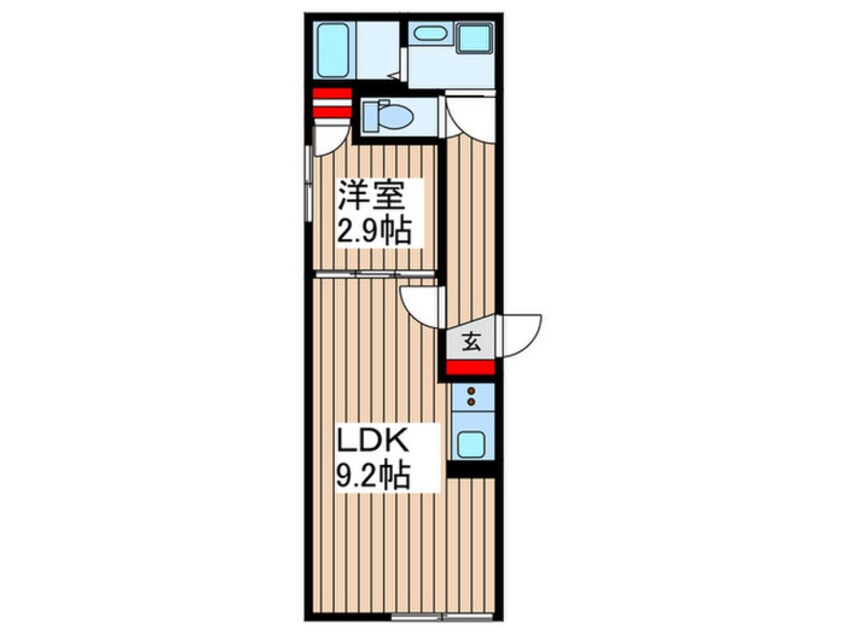 間取図 ＦＡＩＲ東向島