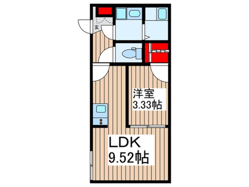 間取図 ＦＡＩＲ東向島