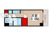 ﾊﾟｰｸｱｸｼｽ木場ｷｬﾅﾙｳｴｽﾄ 1Rの間取り