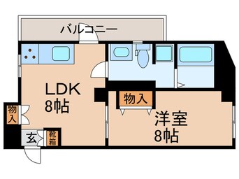 間取図 パラスト野方(305)