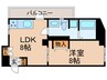 パラスト野方(305) 1LDKの間取り