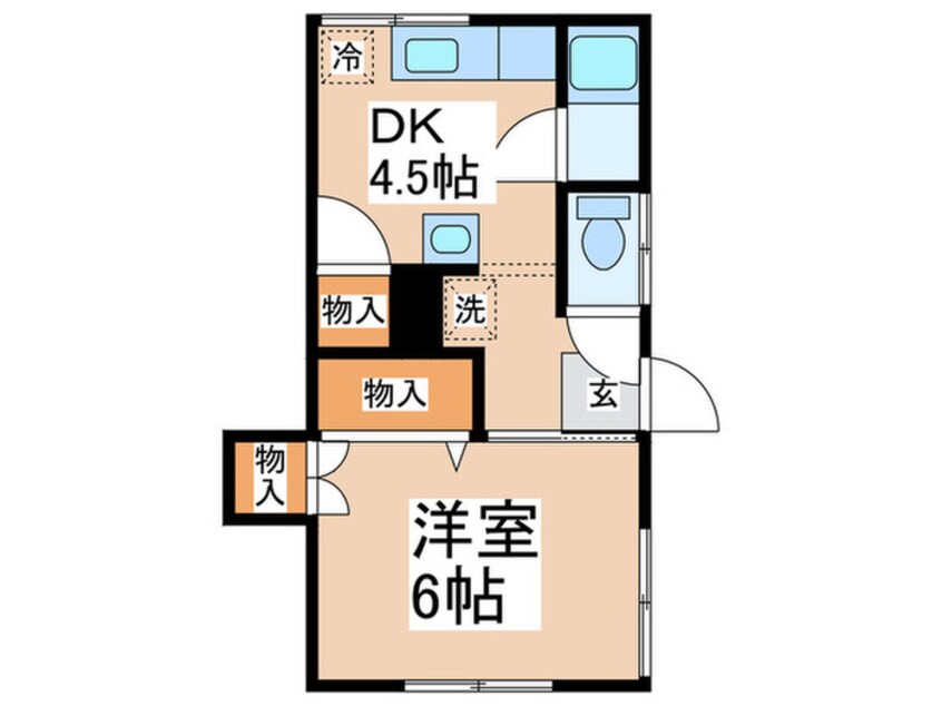 間取図 三愛ハイツ