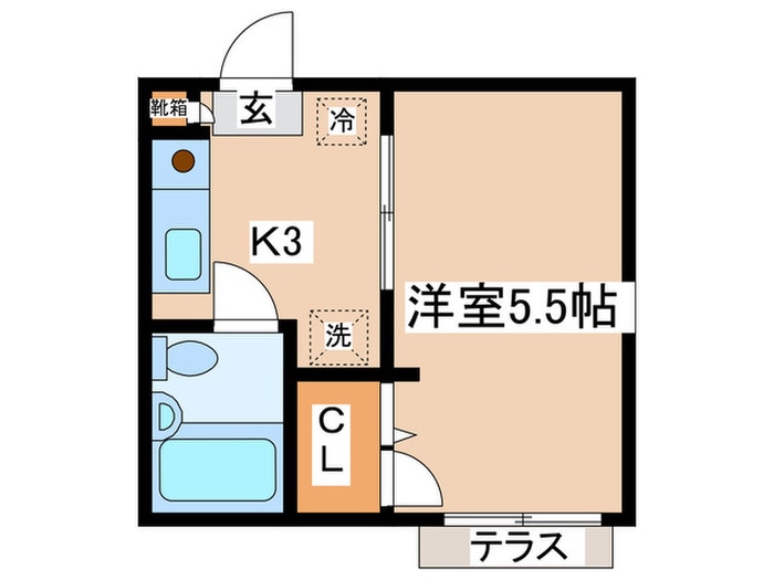 間取り図 グリ－ンハイム