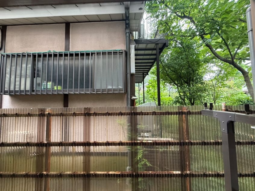 室内からの展望 如水荘