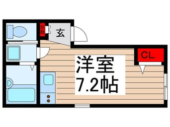 間取図 ＫＩフラット３