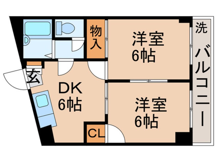 間取図 メゾンドユキ