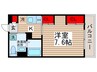 リブリ・ディファレント 1Kの間取り