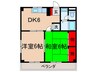 サニーエステート 2DKの間取り